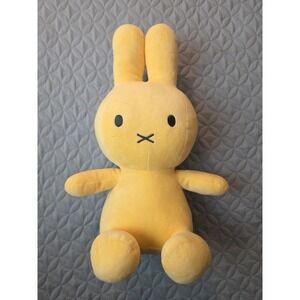 Kids Preferred Miffy 14" Inch Yellow Collectible Stuffed Animal Plush Toy NWOT